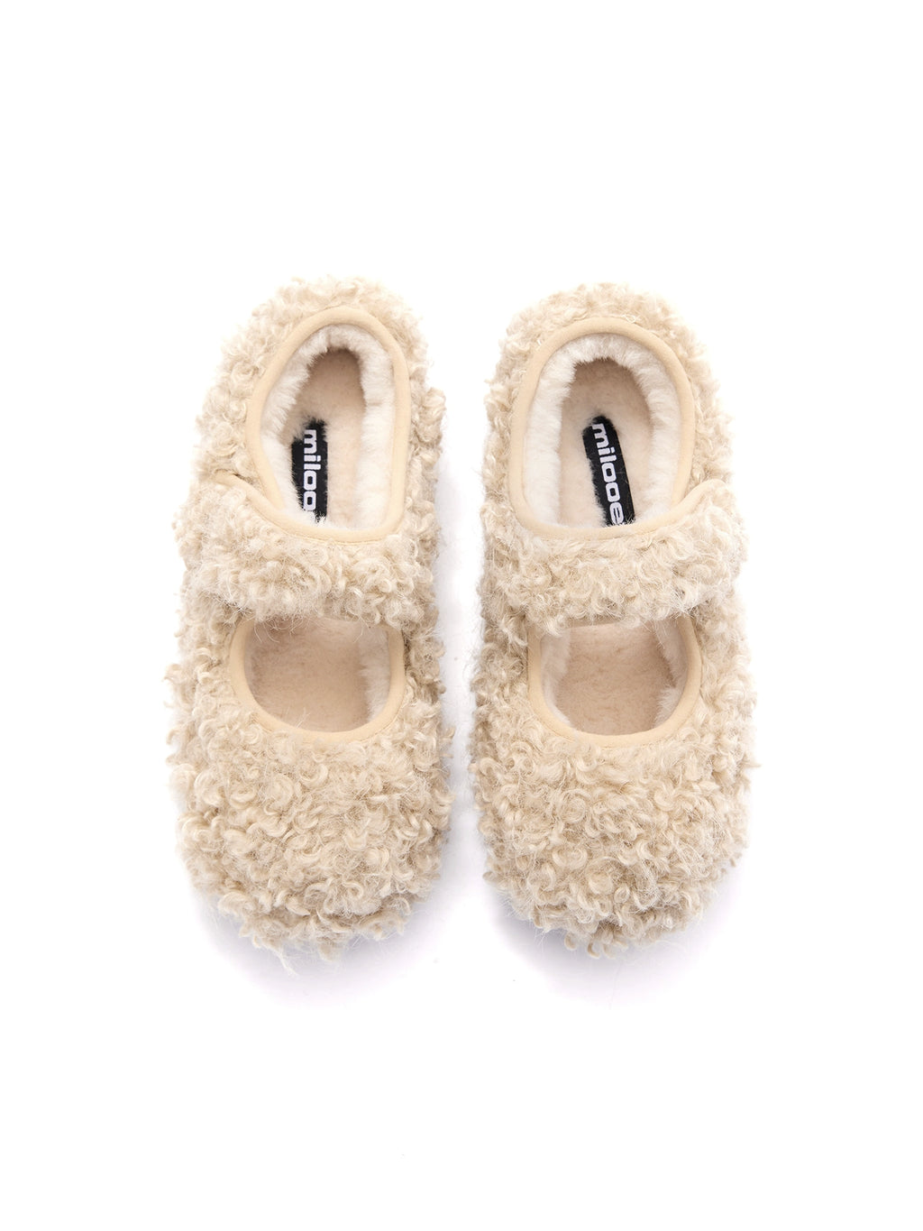 Milooey Soft-soled Velcro Bread Shoes