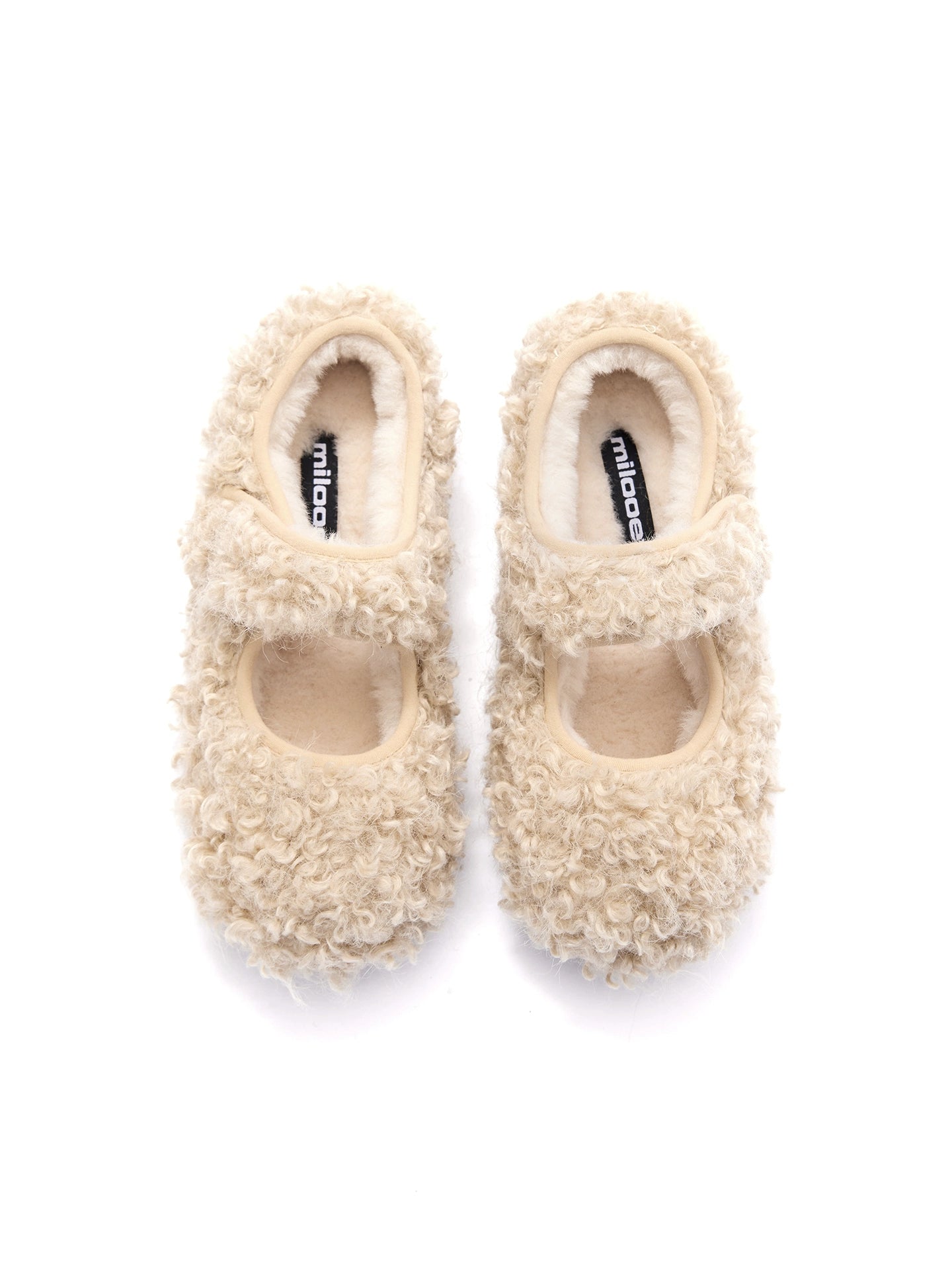 Milooey Soft-soled Velcro Bread Shoes