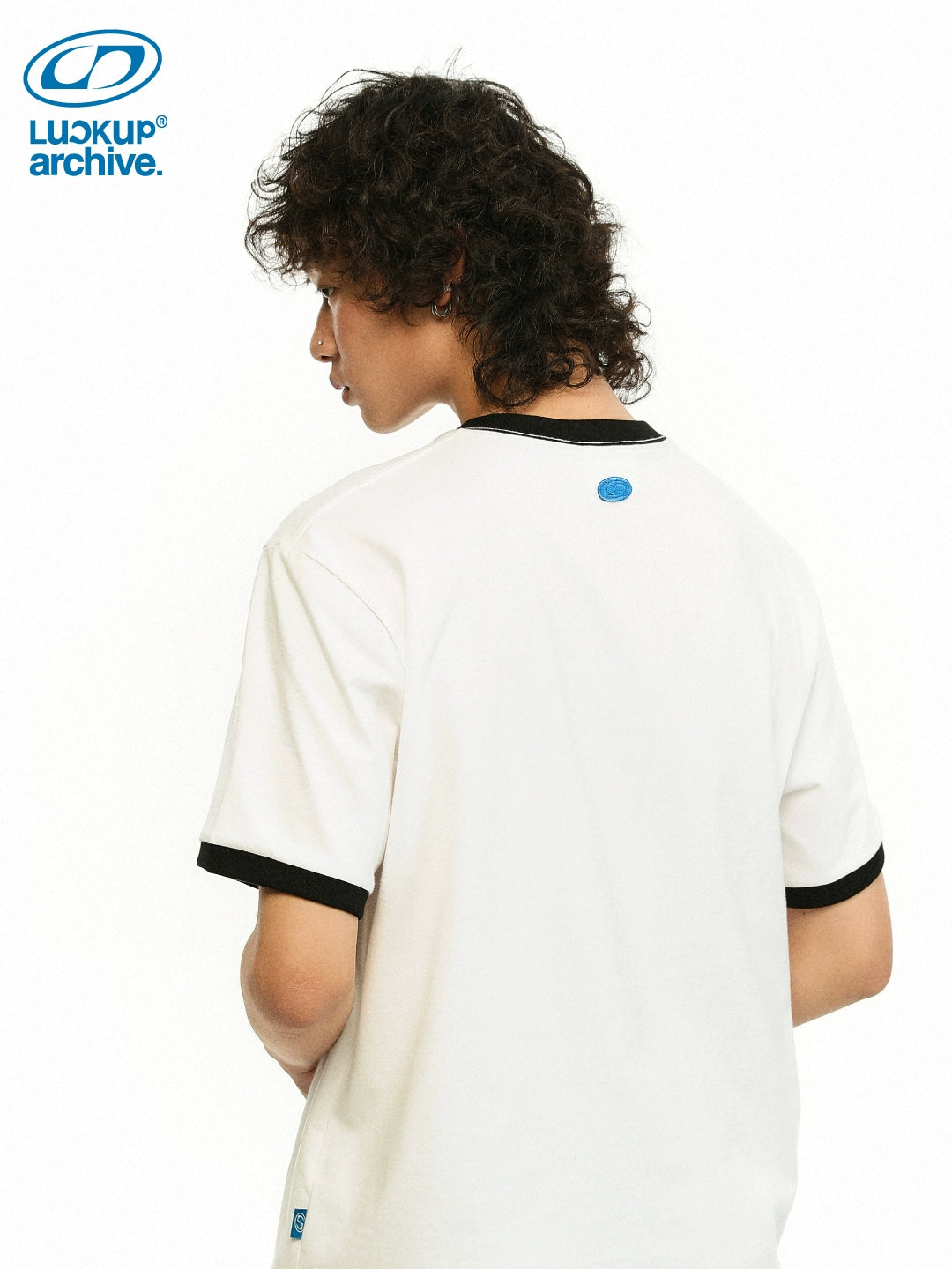 LUCKUP Retro Cow Print Tee