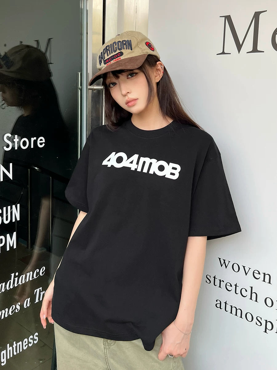 404MOB Simple Loose Versatile Tee