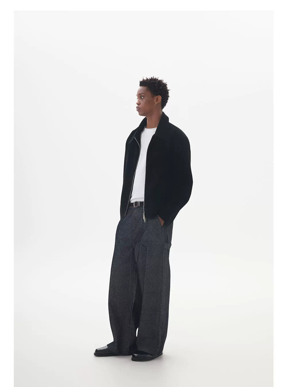 Anniehall Vintage Suede Three-dimensional Jacket