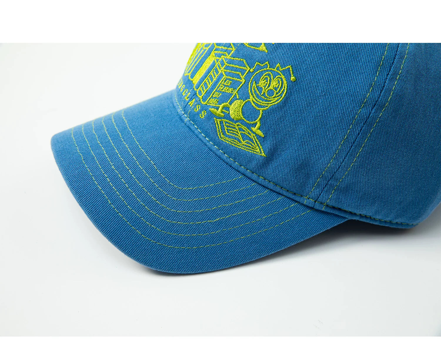 LUCKUP Vintage Letter Embroidered Baseball Cap
