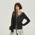 Girlyhalo Retrostripesfake Two-piece Hooded Sweatshirtoutwear