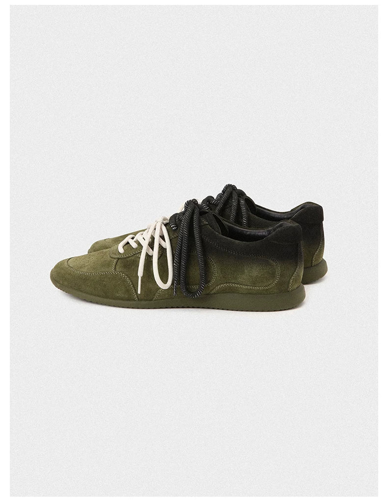 Borrowed Project Multi-strap Inkjet Contrasting Casual Sneakers