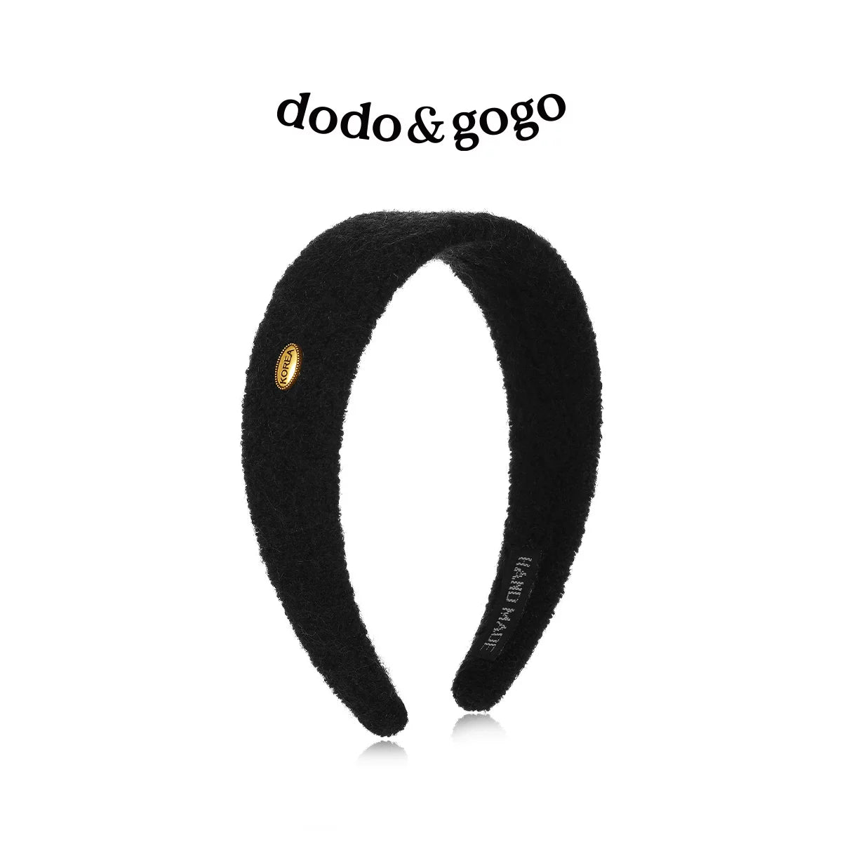 DODOGOGO Autumn and Winter Woolen Wide-brimmed Headband