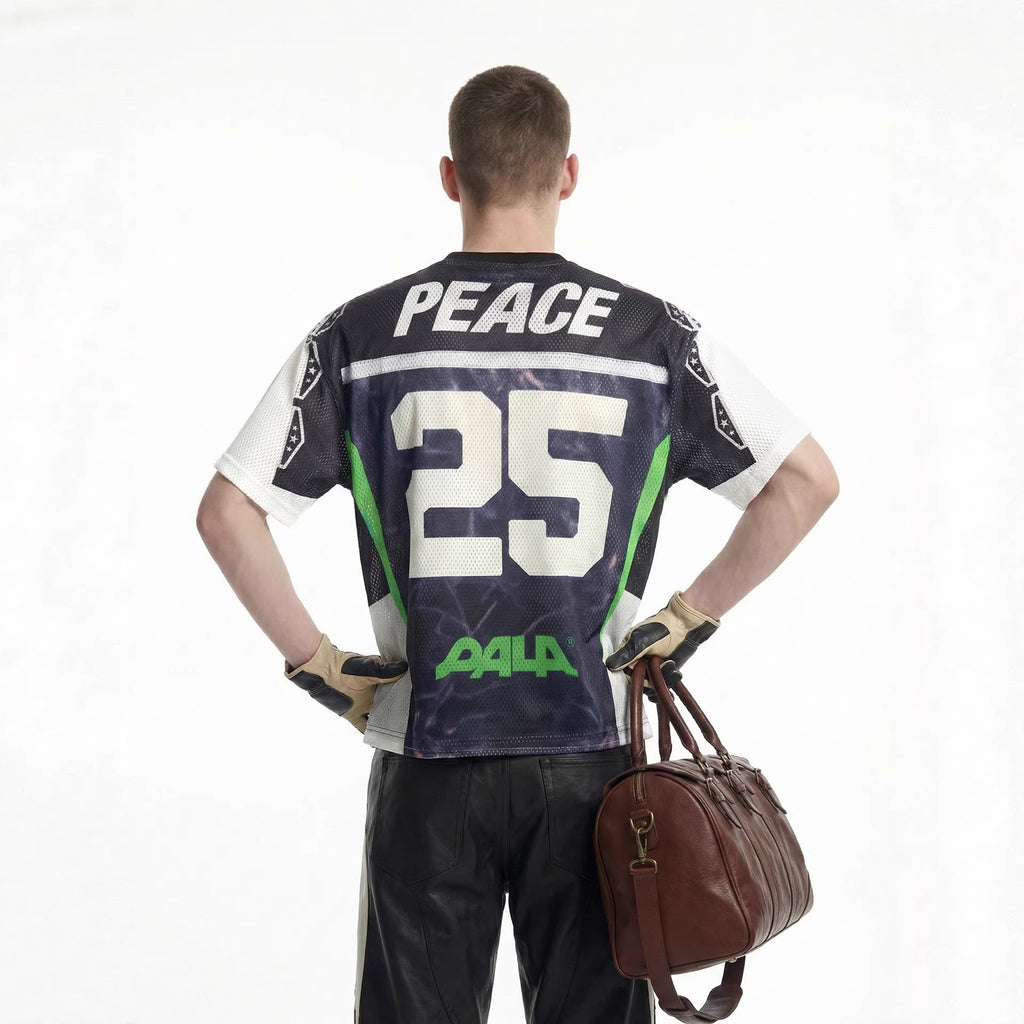 Inflation Tiger Street Digital Printing Breathable Short Sleeve