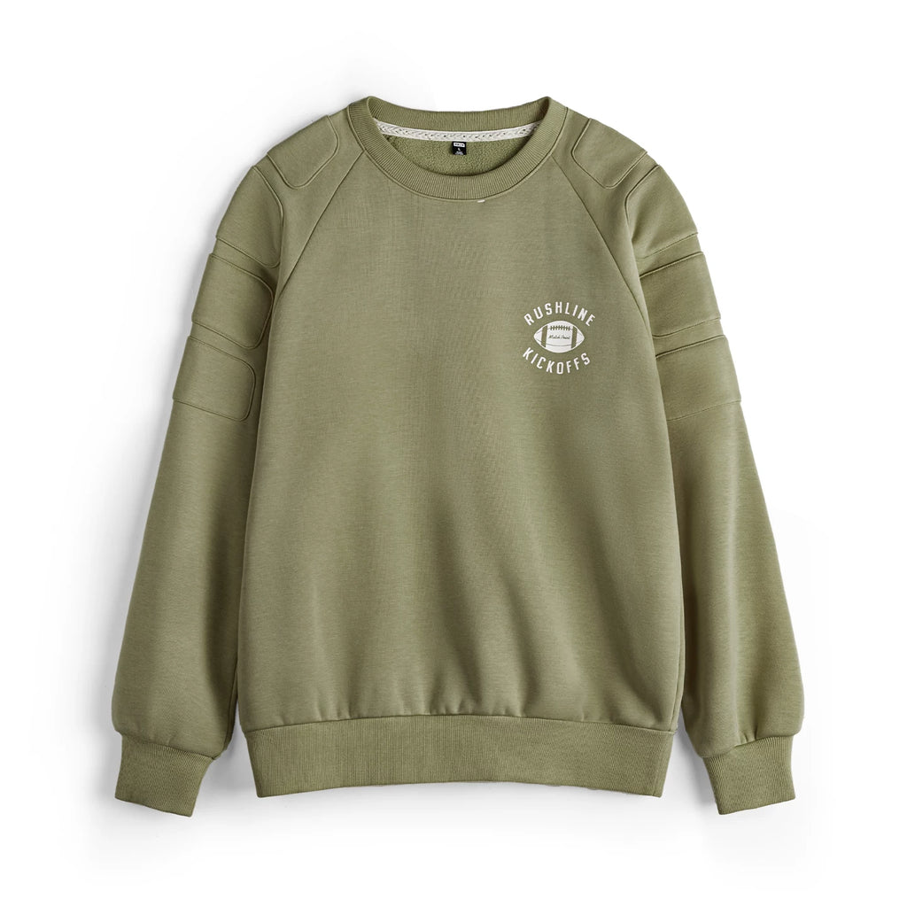 Madden fleece thickened warm round neck sweater