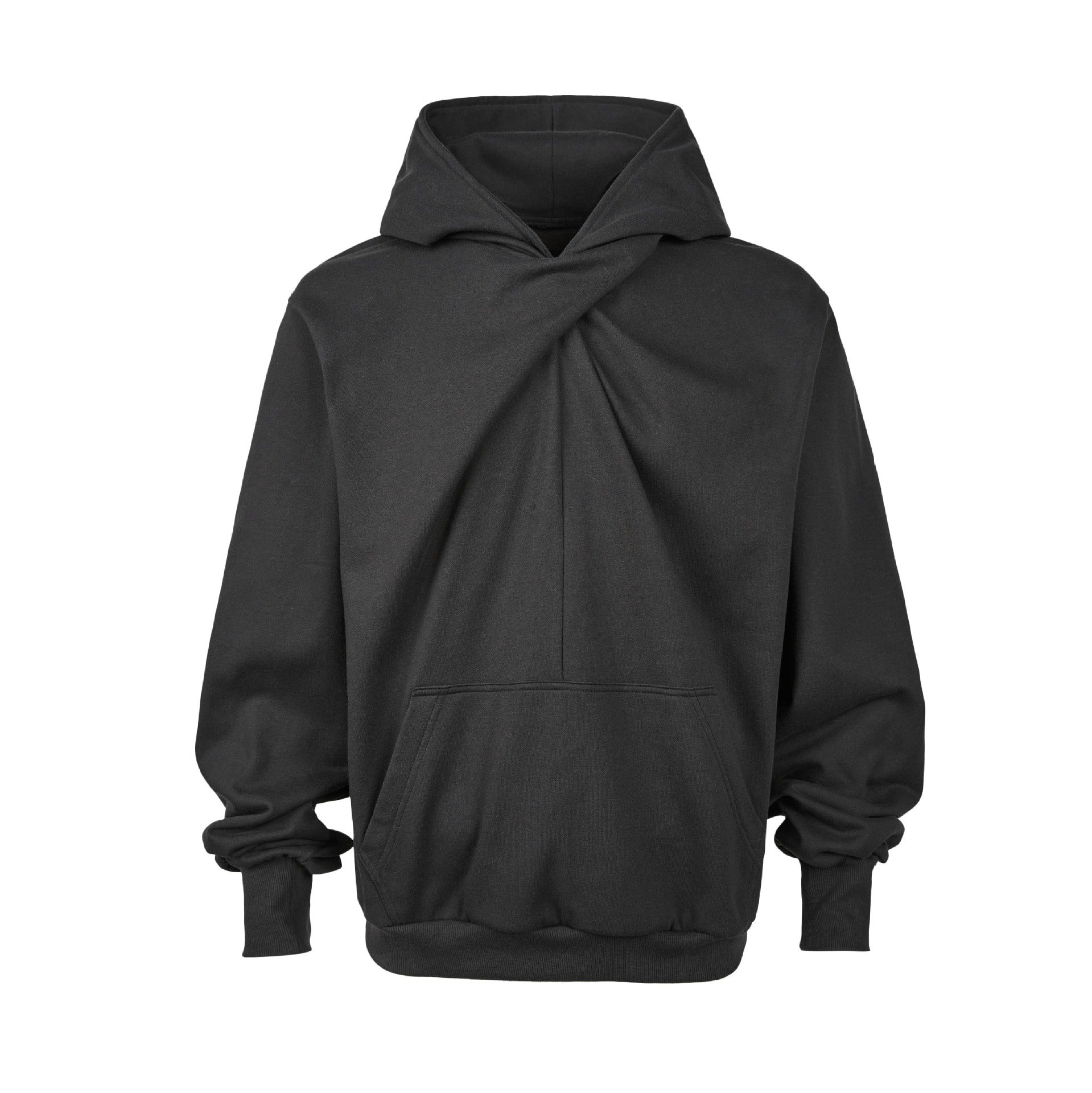 MADEEXTREME Knot pleats tailoring loose hoodie