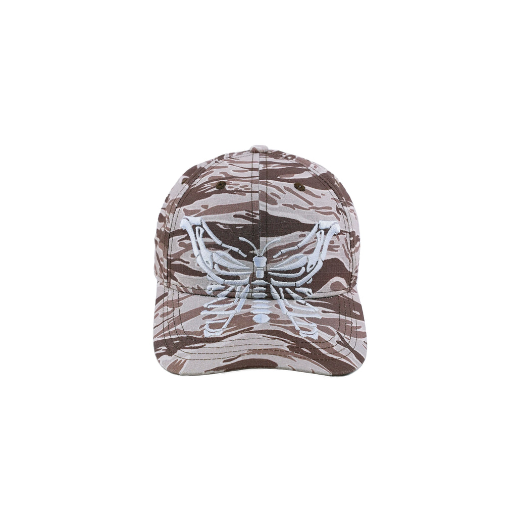 LIBERAFIT Embroidered Camouflage Curved-brimmed Racing Cap