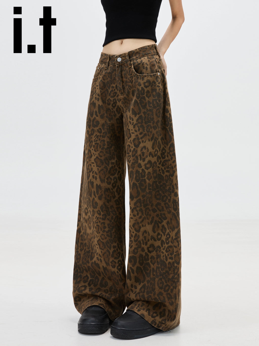 IT: CHOCOOLATE Wide-leg Jeans