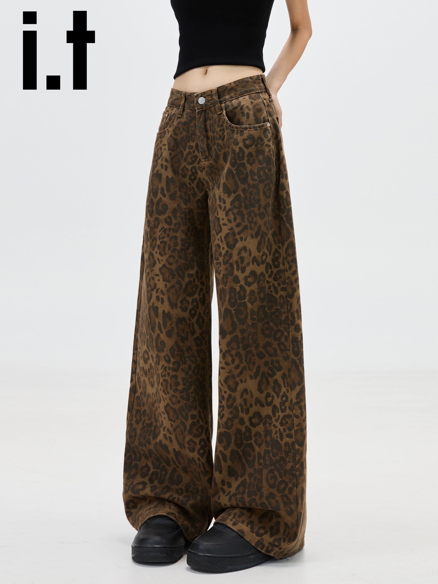 IT: CHOCOOLATE Wide-leg Jeans