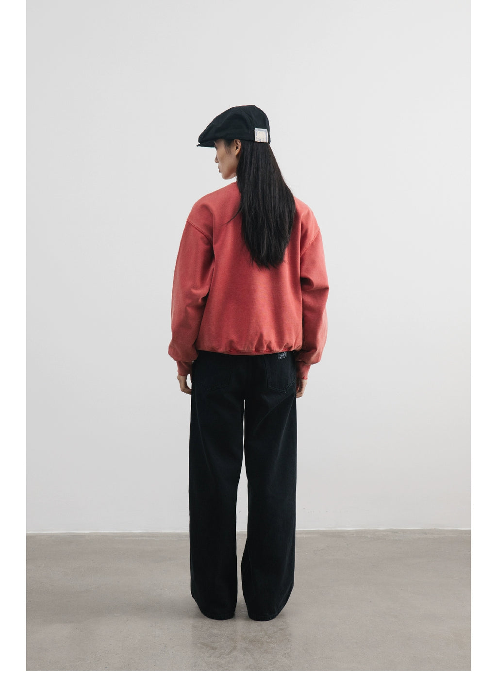 SUPERTOFU Busted Embroidered Turtleneck Sweater