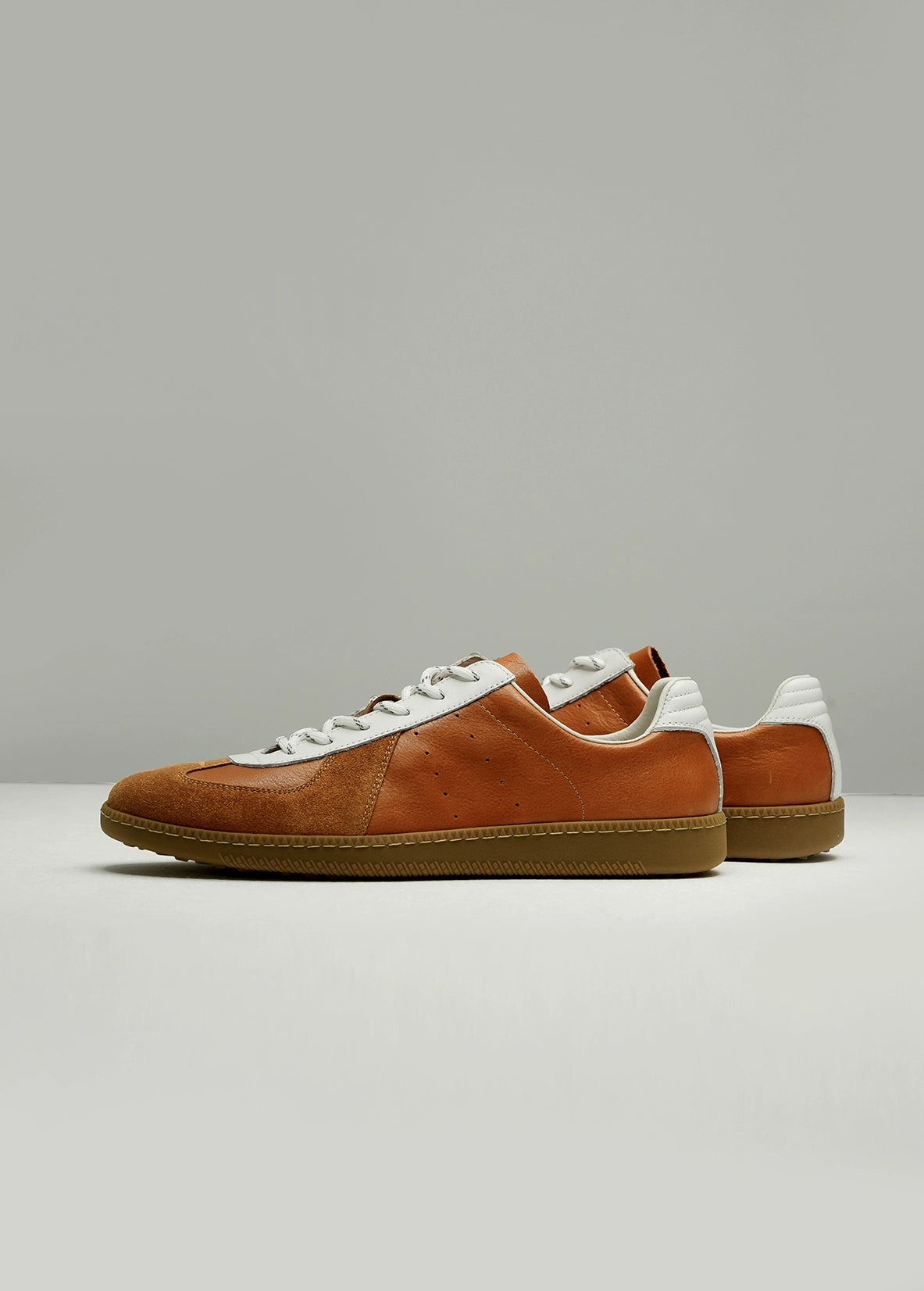 NO LOGO Heightening Moral Training Splicing Leather Shoes Board Shoes