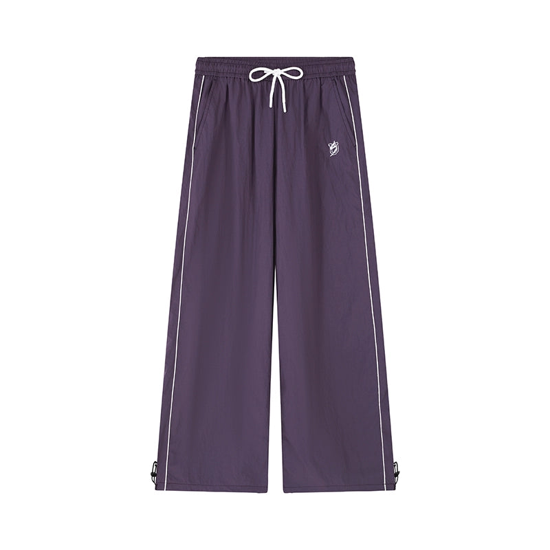 US Casual Wide Leg Parachute Pants Street Hip Hop Sweatpants