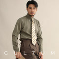 CULTUM Vintage Gentleman Casual Business Shirt