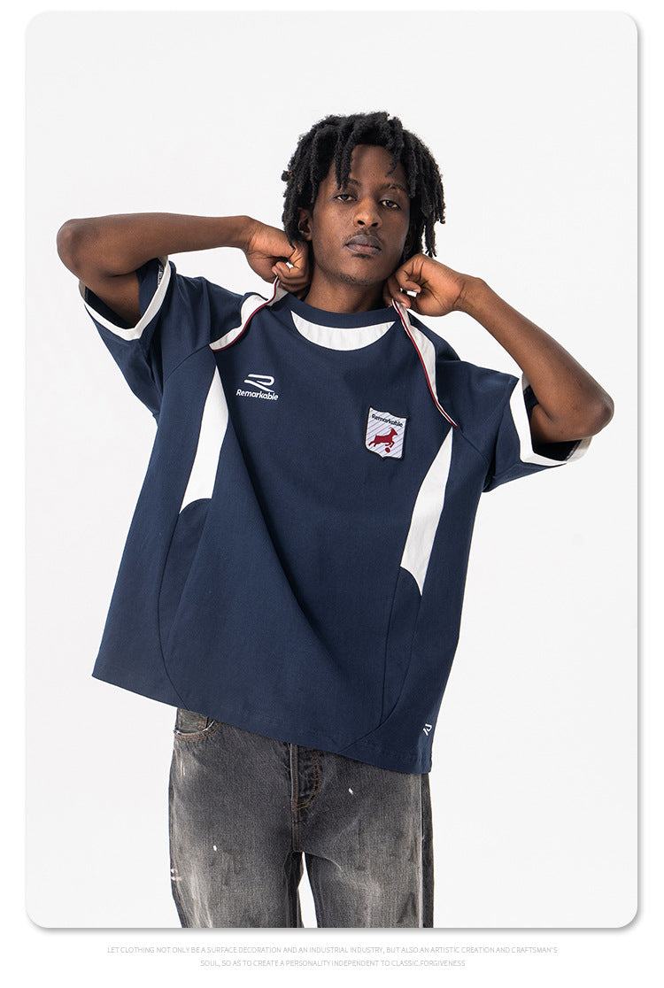 FORGIVNESS REMARKABLE quick-drying splicing sports Tee