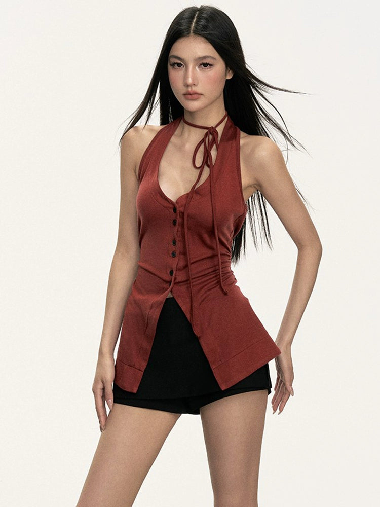 Anna Aneae Neck Hottie Sexy Pure Suspender