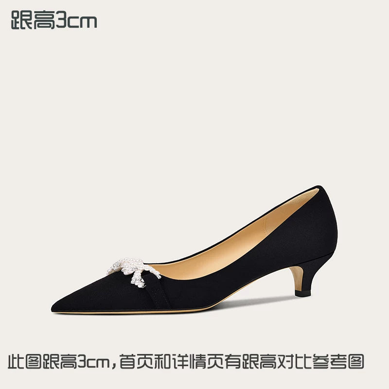 Lily Wei Temperament Versatile High Heels