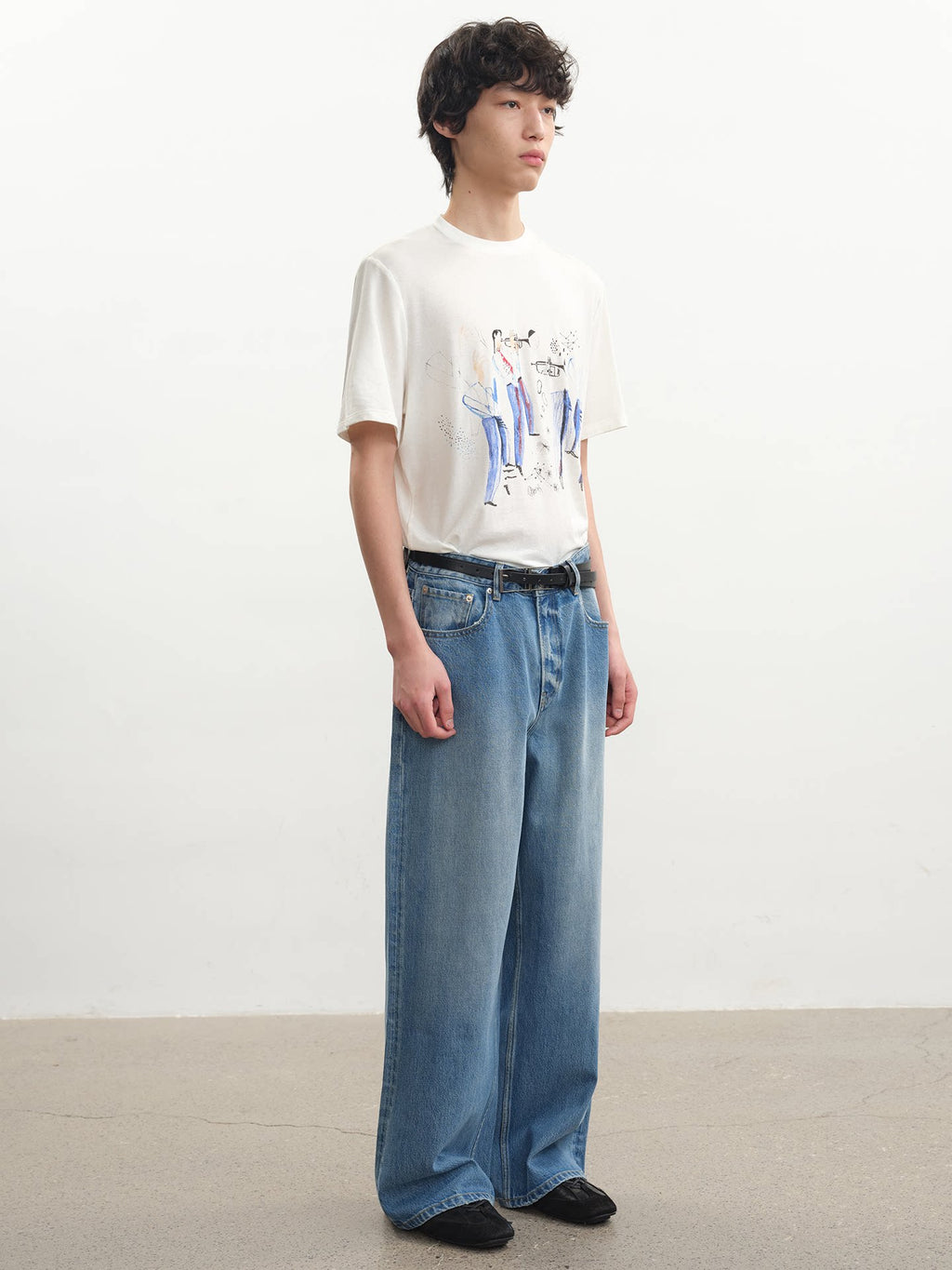 JCAESAR Movement Print Casual Tee