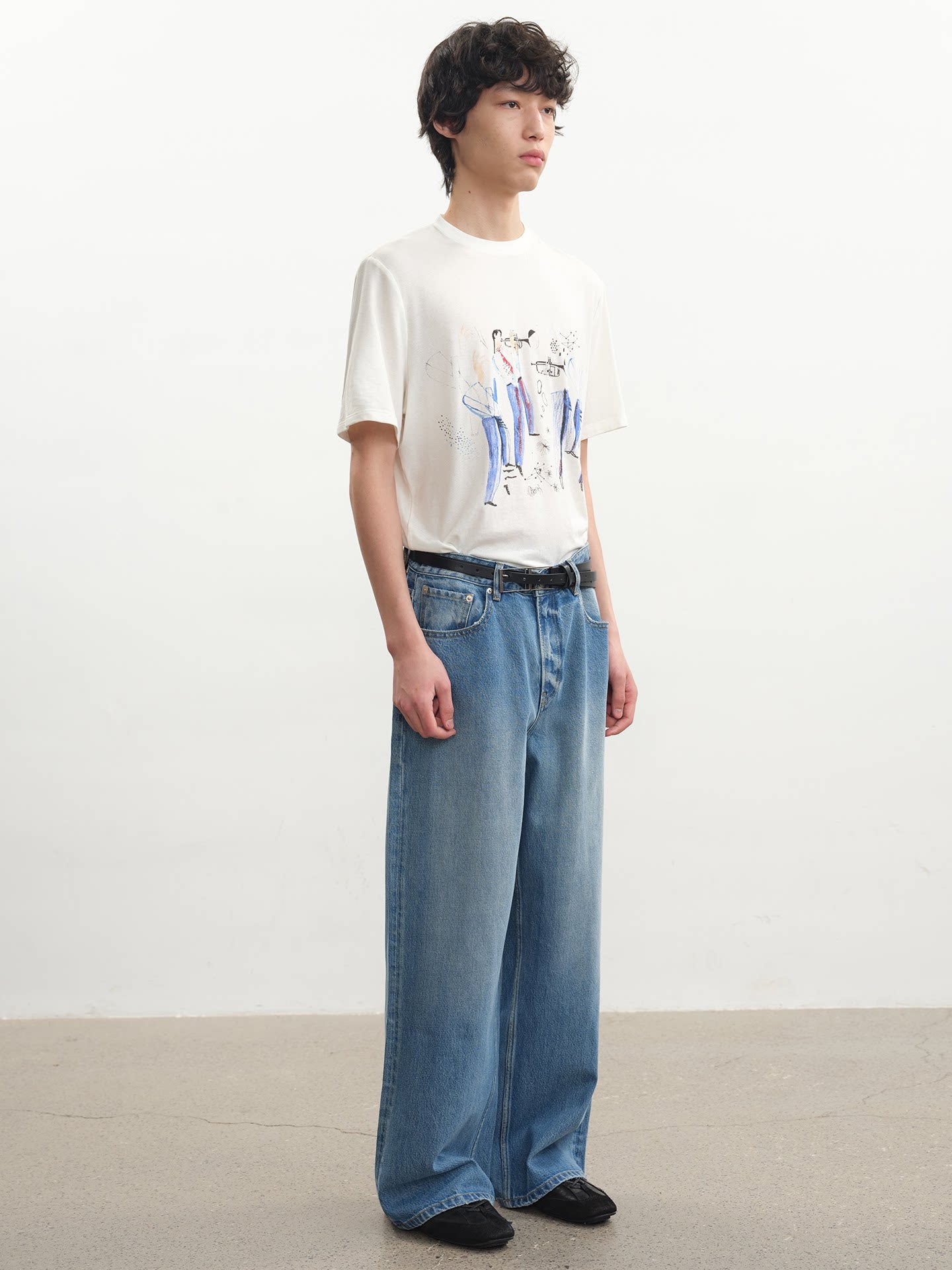 JCAESAR Movement Print Casual Tee