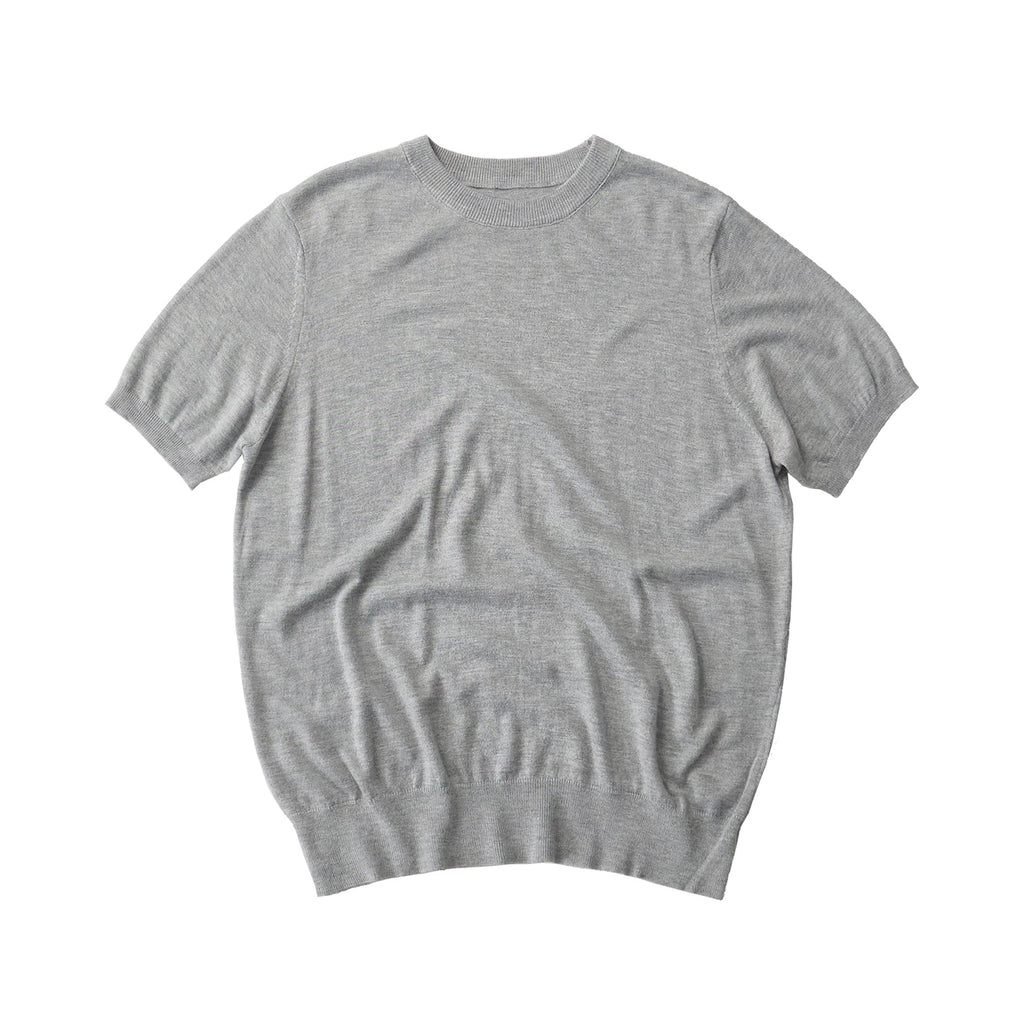 LIVINGTOWN Japanese Simple Casual Knitted Tee