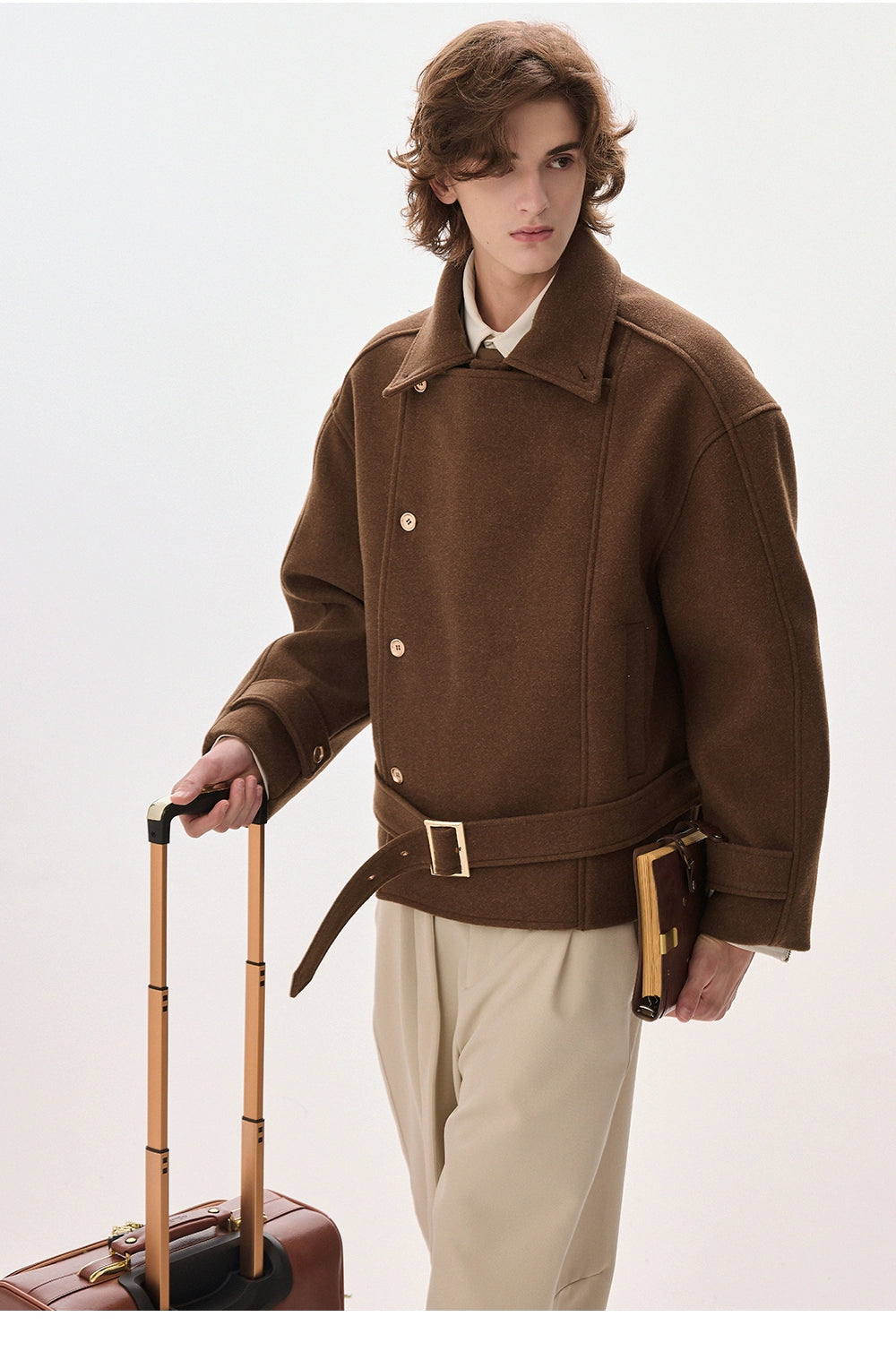 CHOR Vintage Casual Premium Woolen Jacket