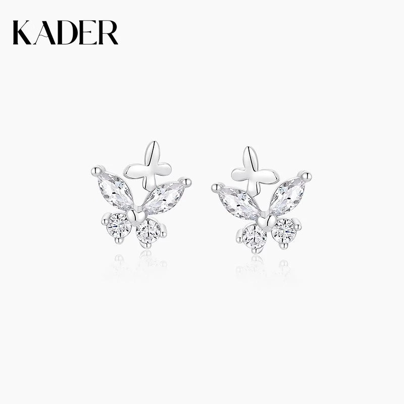 KADER Butterfly Stud Earrings