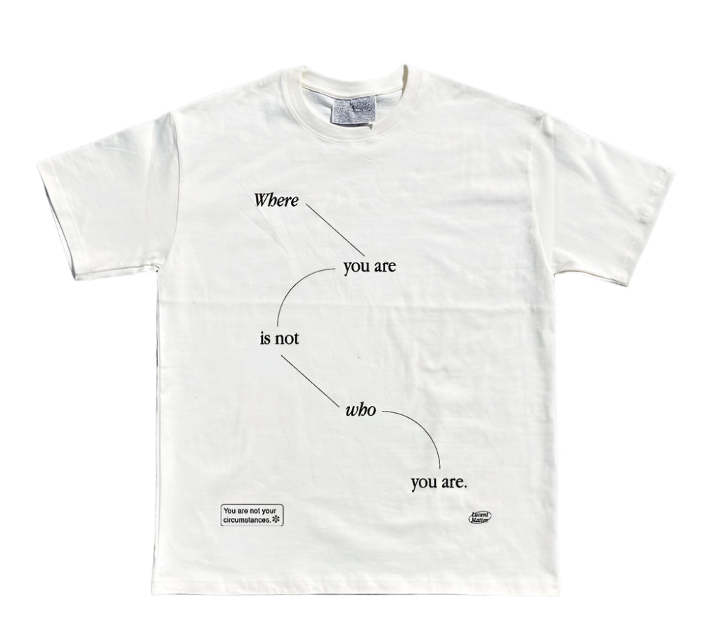 Wang Youbing Studio! Path 220g 100% Cotton Tee