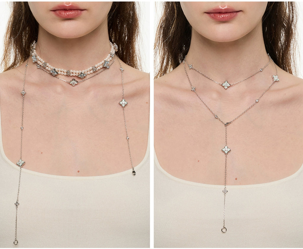 BULUBULU Stacked Decorative Clavicle Chain
