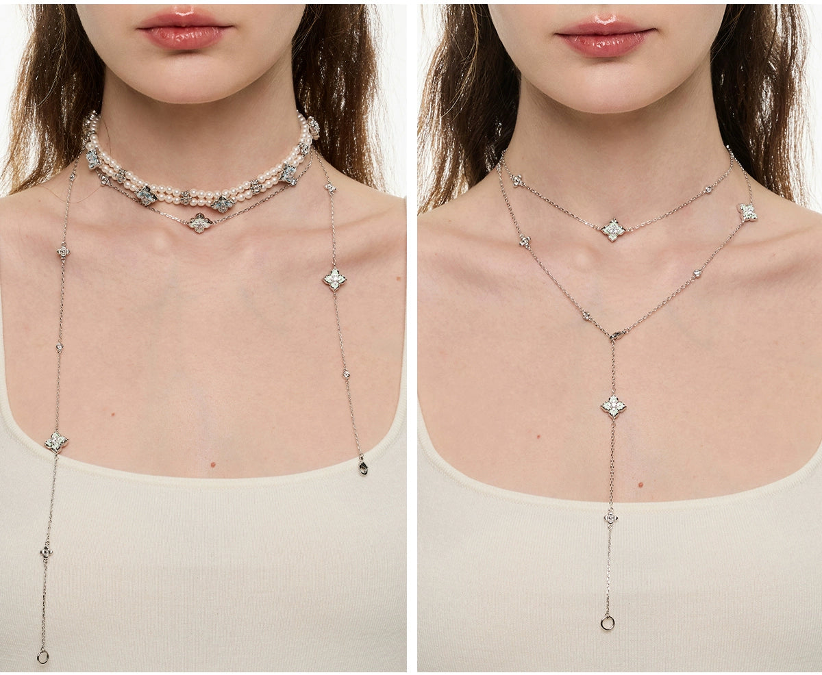 BULUBULU Stacked Decorative Clavicle Chain