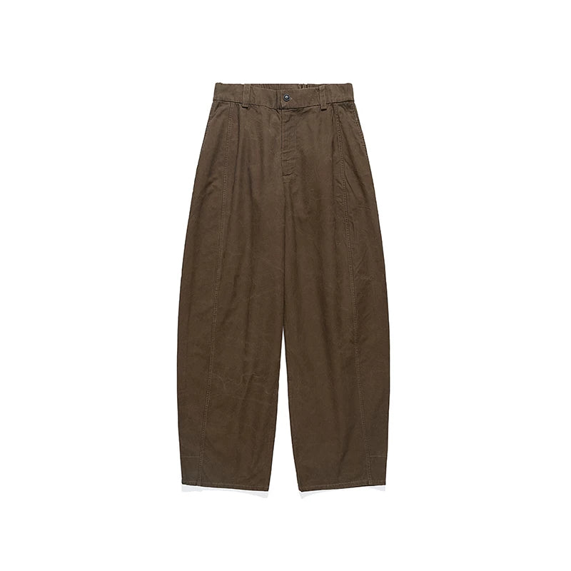 BENT IDEA Stretch Wide-leg Slacks