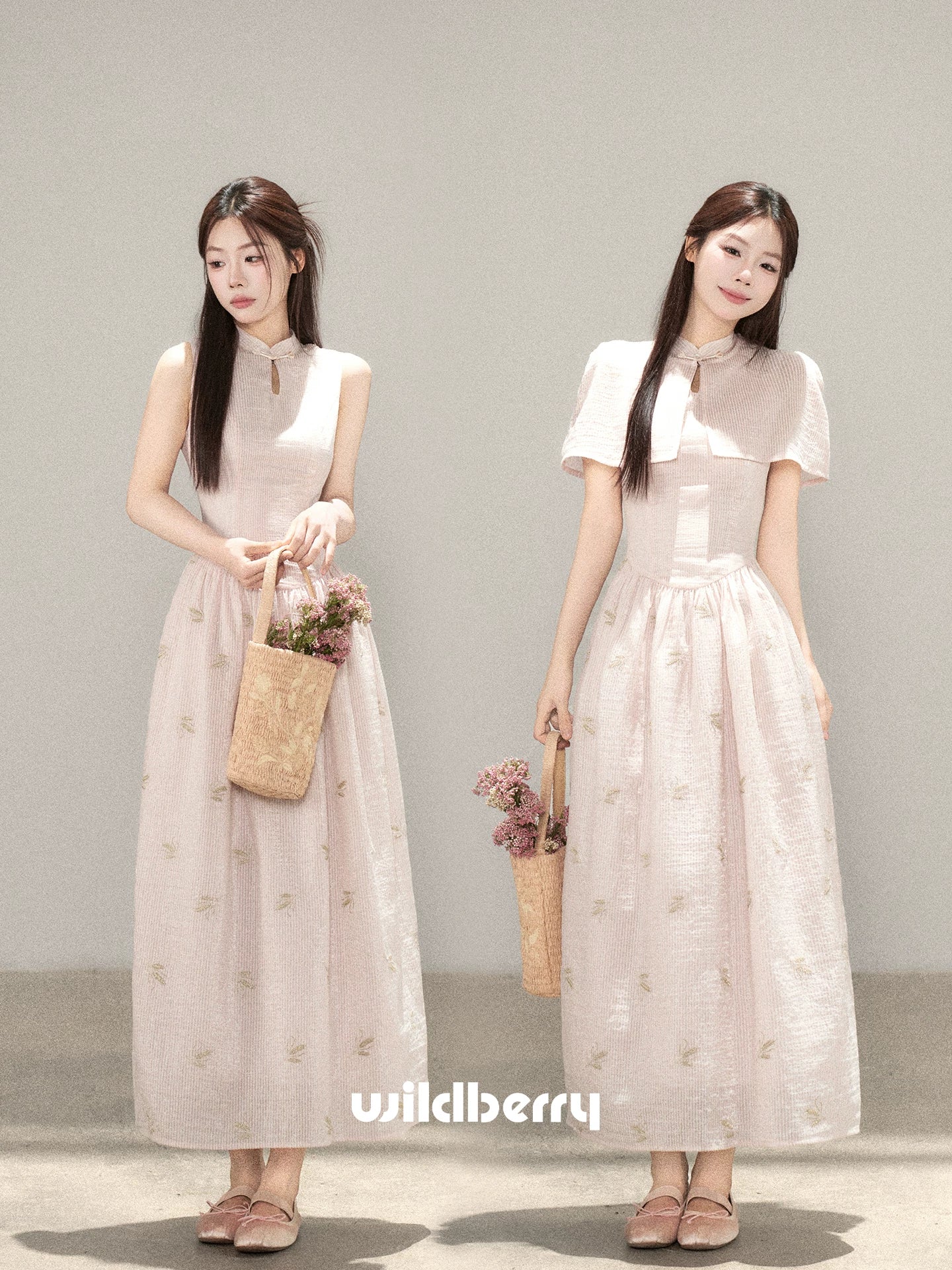Wildberry Waist Sweet Sleeveless Tank Top Dress