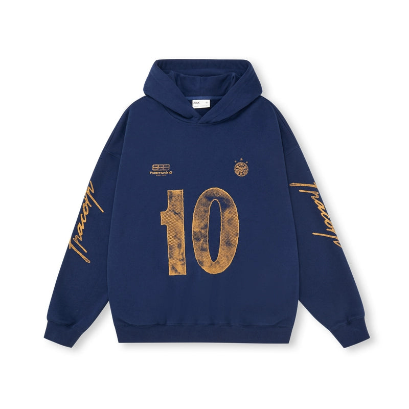 FPA Hooded Digital Retro Mottled Sweater