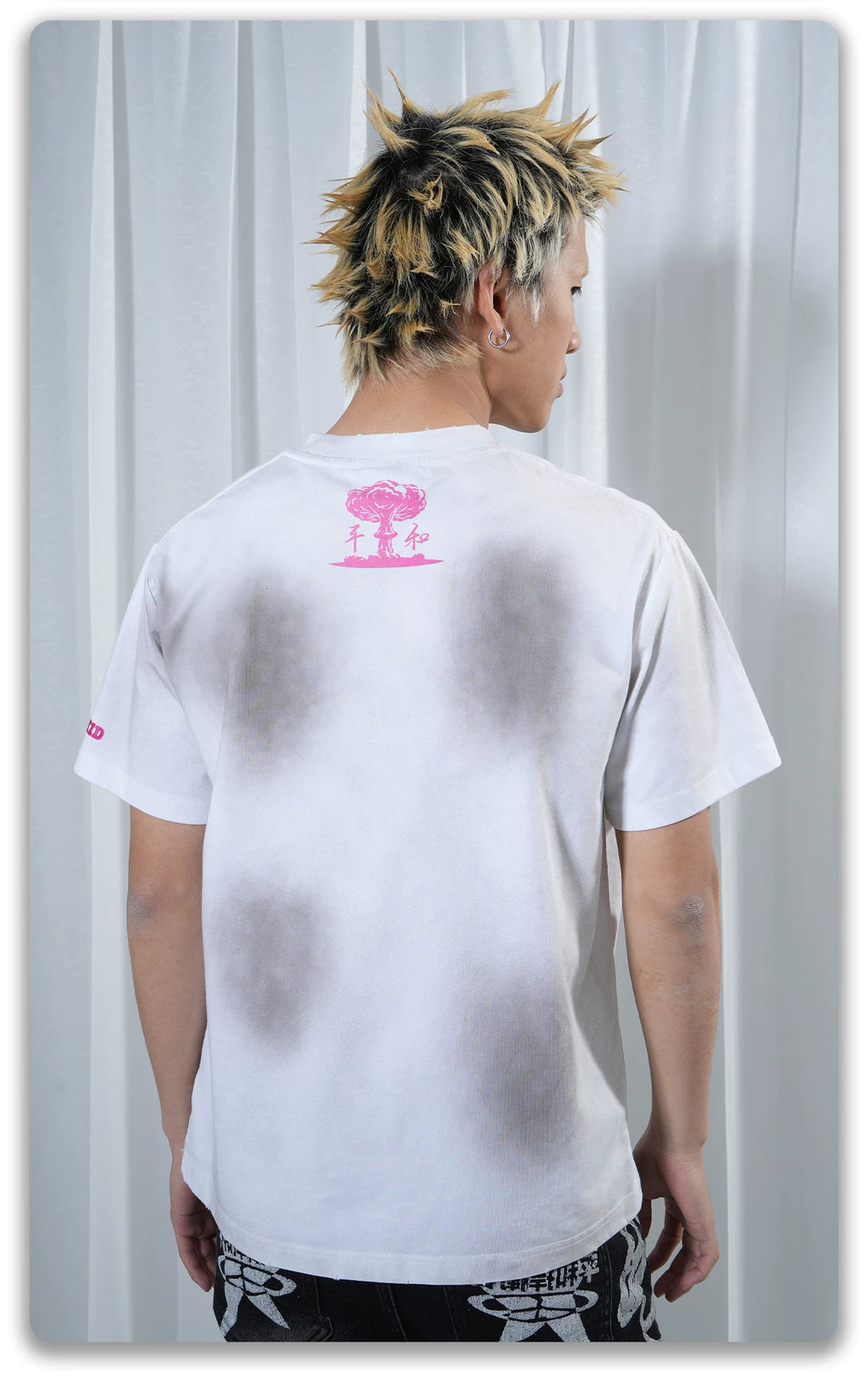Vinkid Trendy Niche Hip Hop Versatile Tee