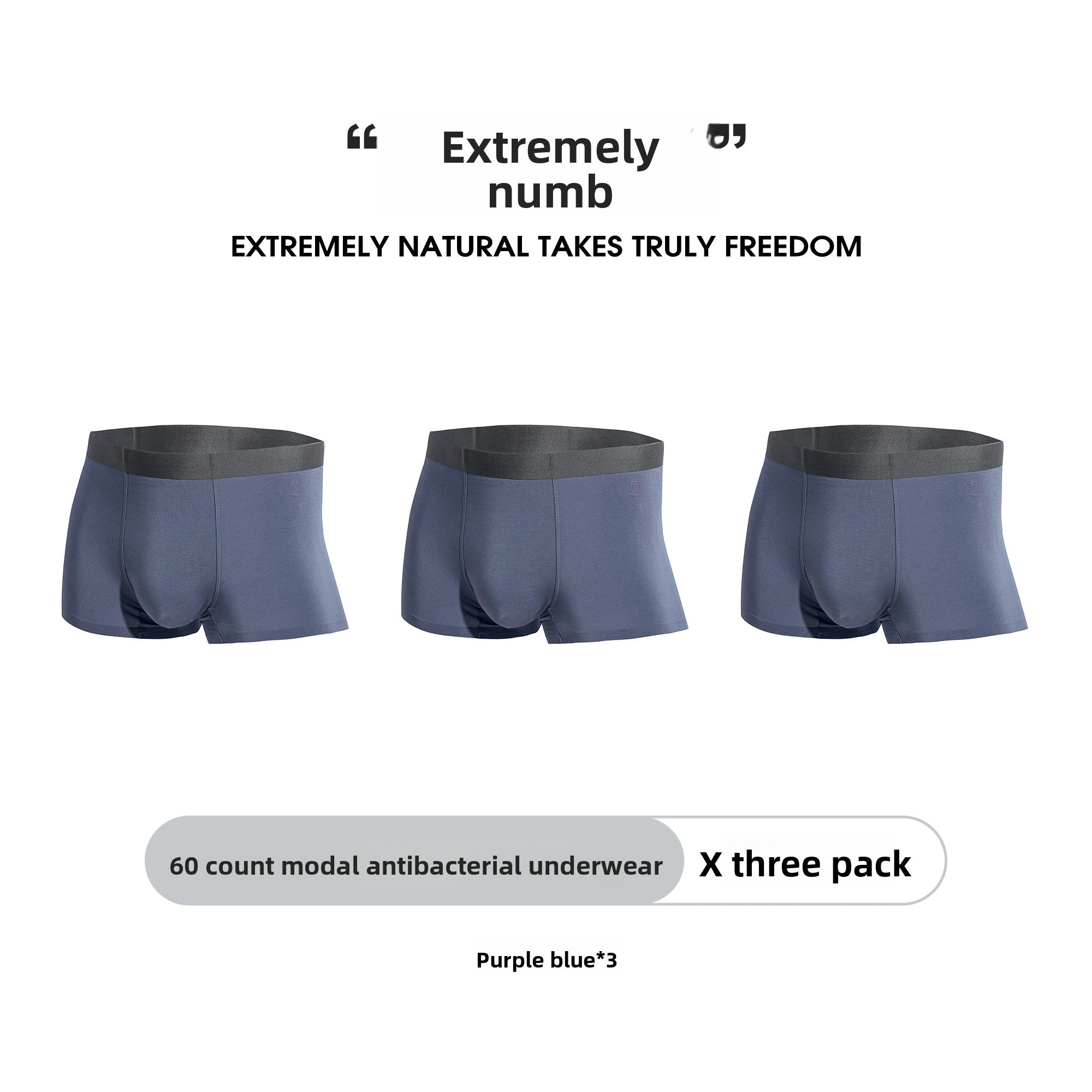 Madden Modal Antibacterial Breathable Thin Panties