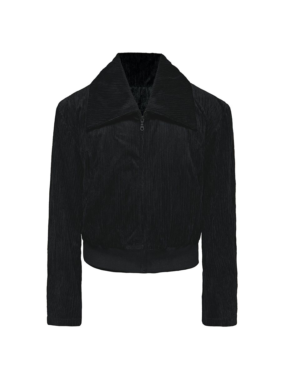 JCAESAR Pit Strip Corduroy Lapel Jacket