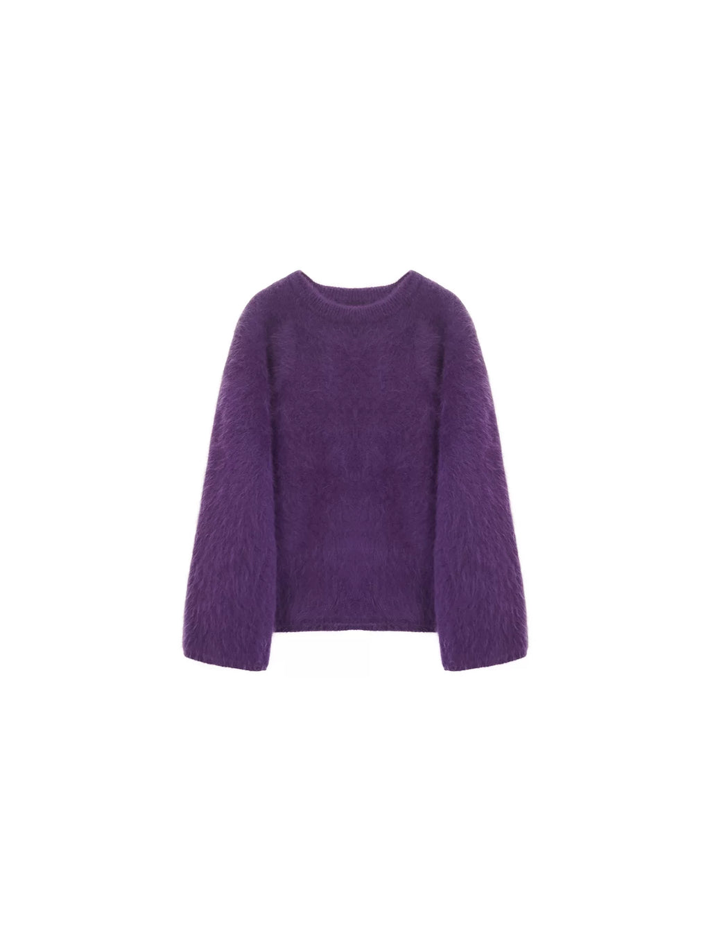 KELIFAN Vintage Thickened Soft Waxy Loose Knitted Sweater