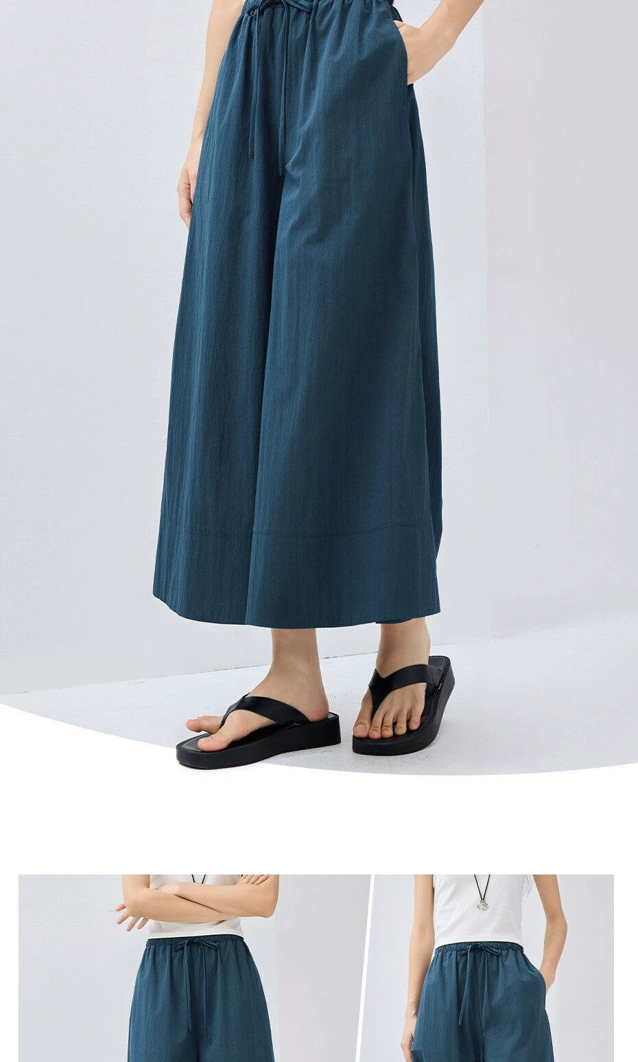 Giordano Drawstring Elastic Waist Casual Pants