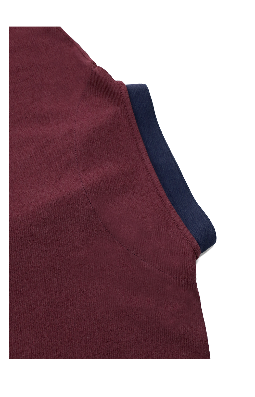 RELABEL Fake Two-piece Color Matching Casual Versatile Long Sleeves