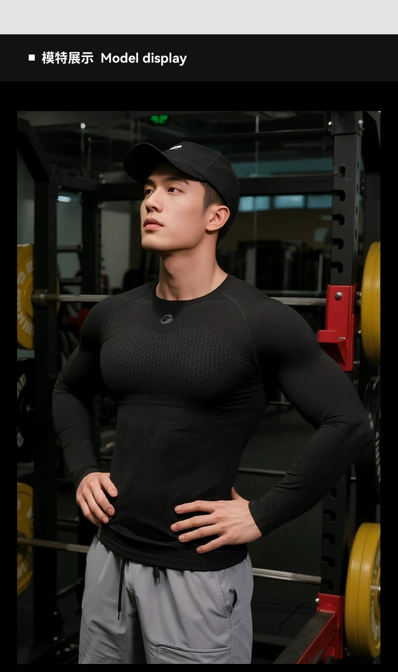 Golovejoy Quick-drying, Moisture-wicking Sports Long Sleeves
