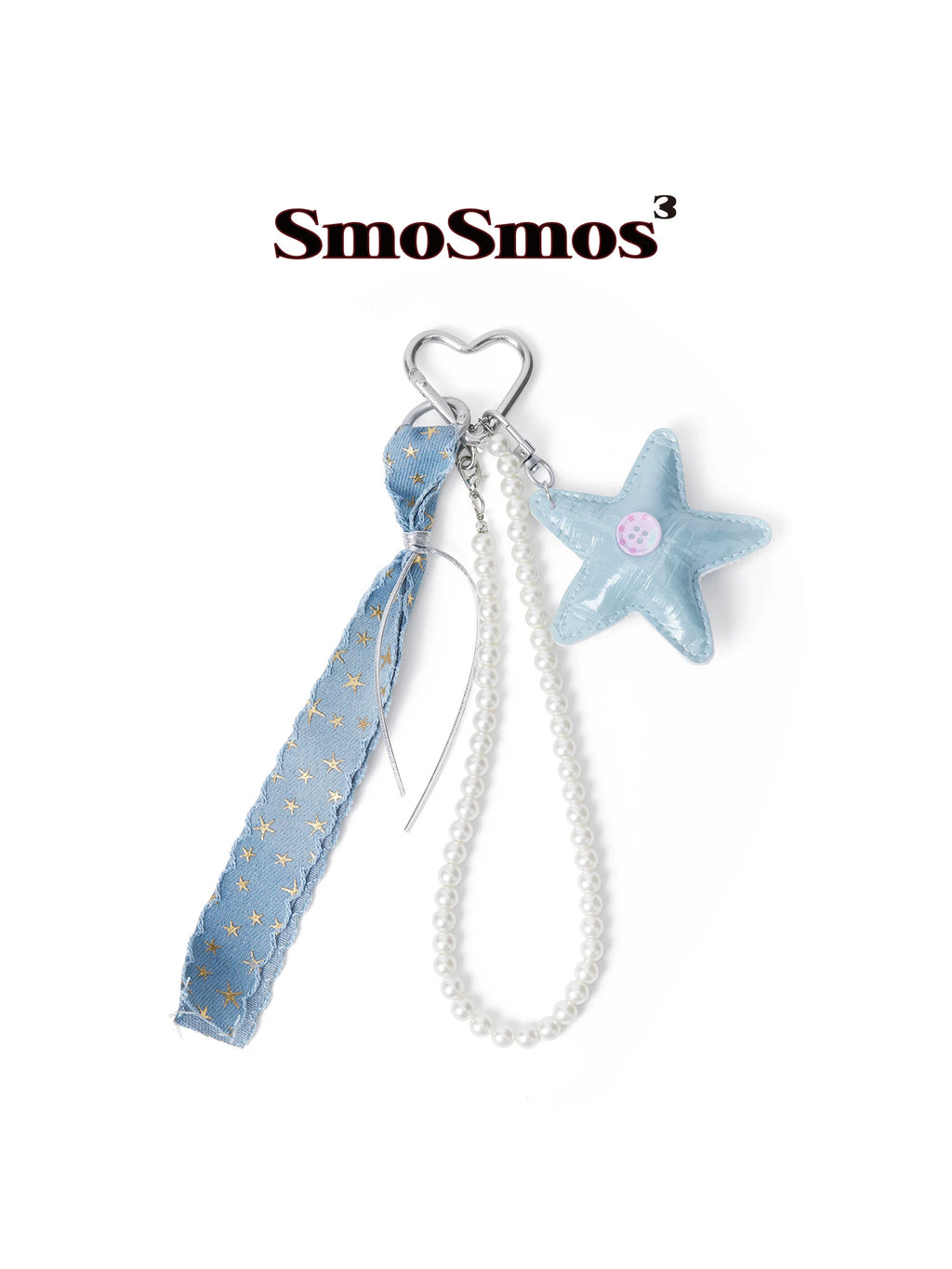 SmoSmos Abstract Spoof Bear Bag Pendant