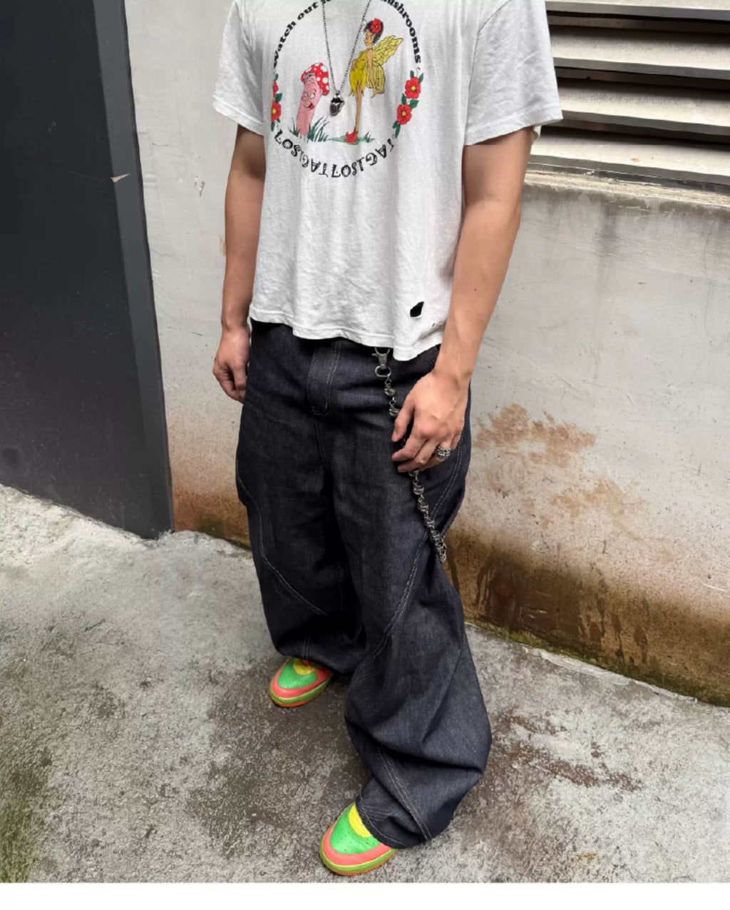 LOSTTAG Fun Inspiration Mushroom Print Tee
