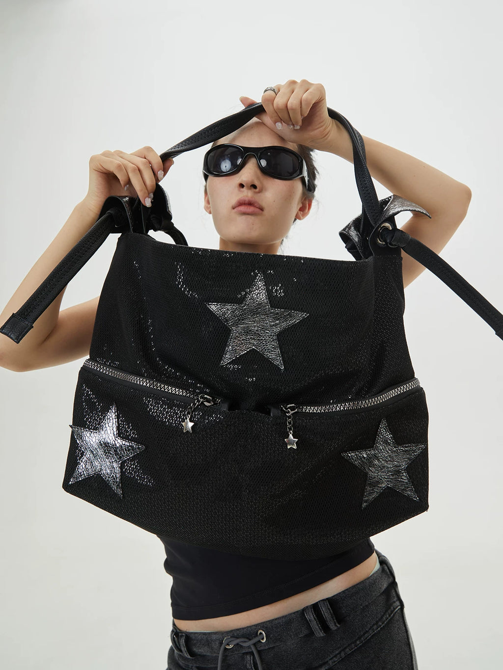 BINGBONG Large Capacity Messenger Bag