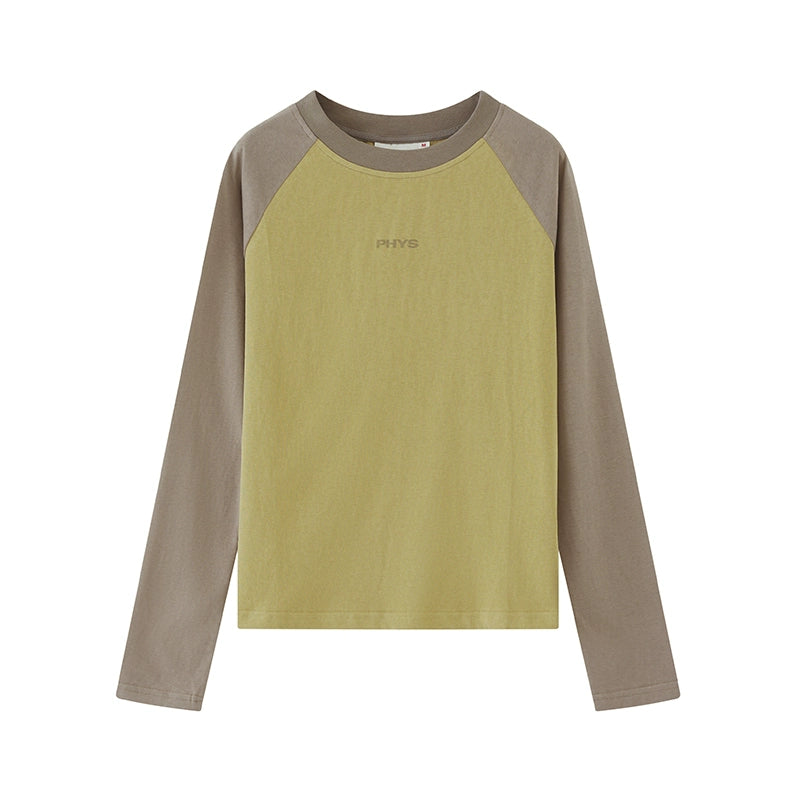 PHYS Color Matching Shoulder Slim Long Sleeve