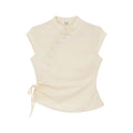 KANO Stand-up Collar Top Skirt Set