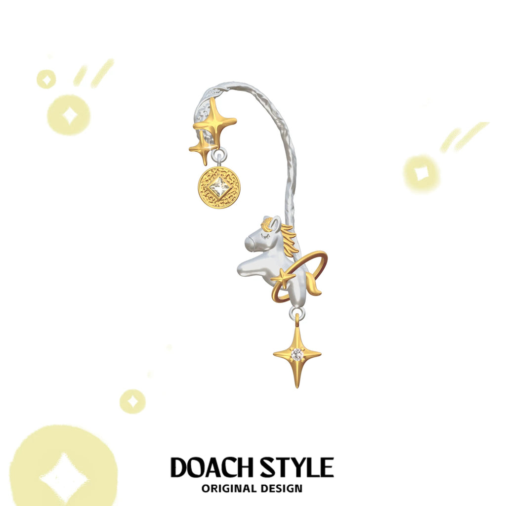DOACH Has Money Right Away, No Ear Piercings, Ear Clips, Earrings