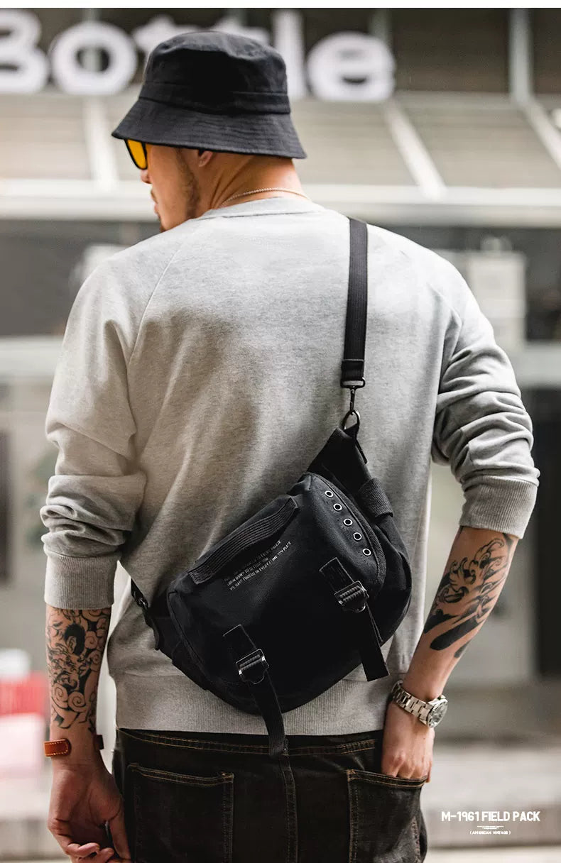 Madden Vintage M1961 Canvas Crossbody Bag