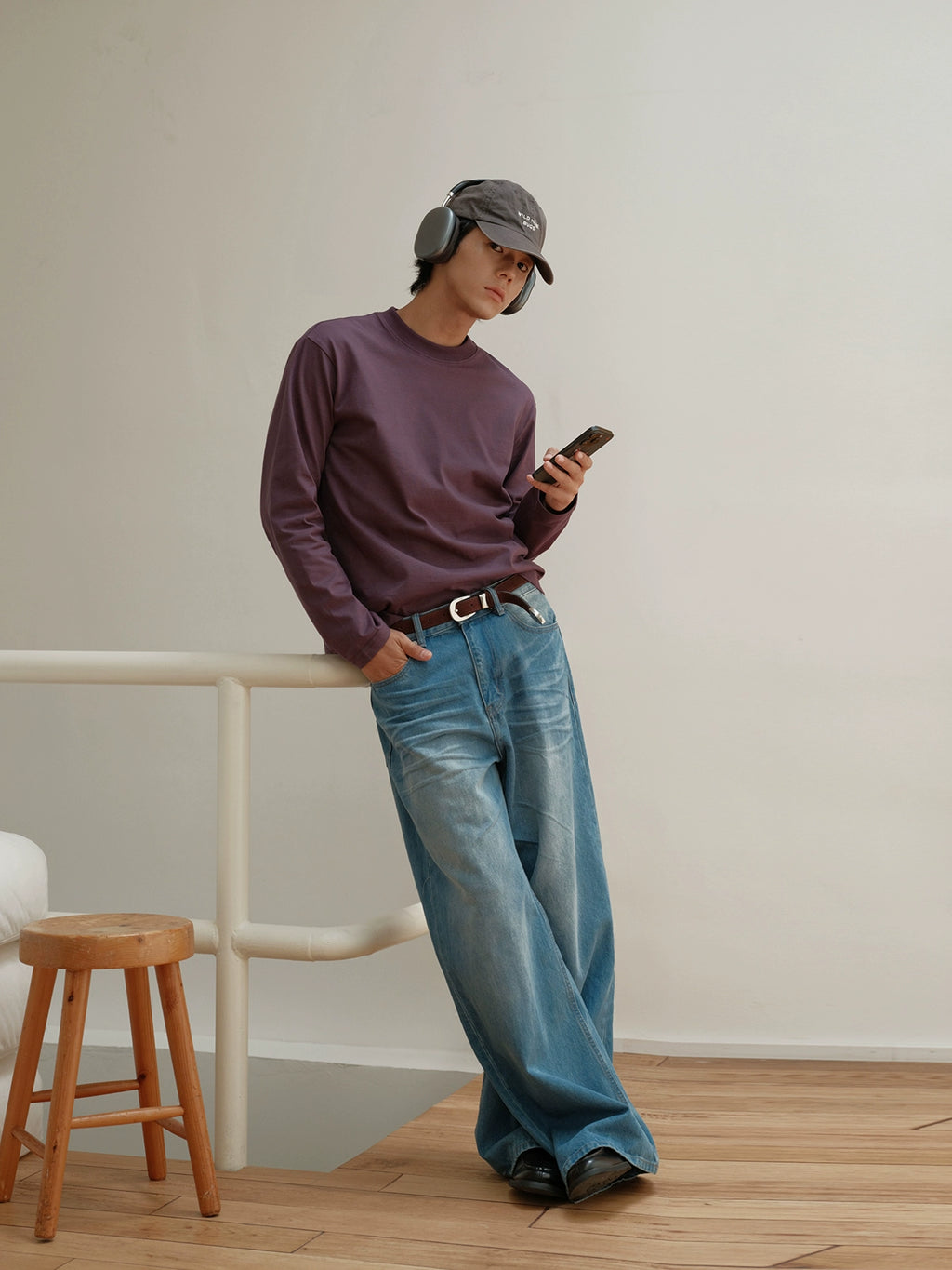 CARPEM Versatile Loose Casual Japanese Long Sleeve