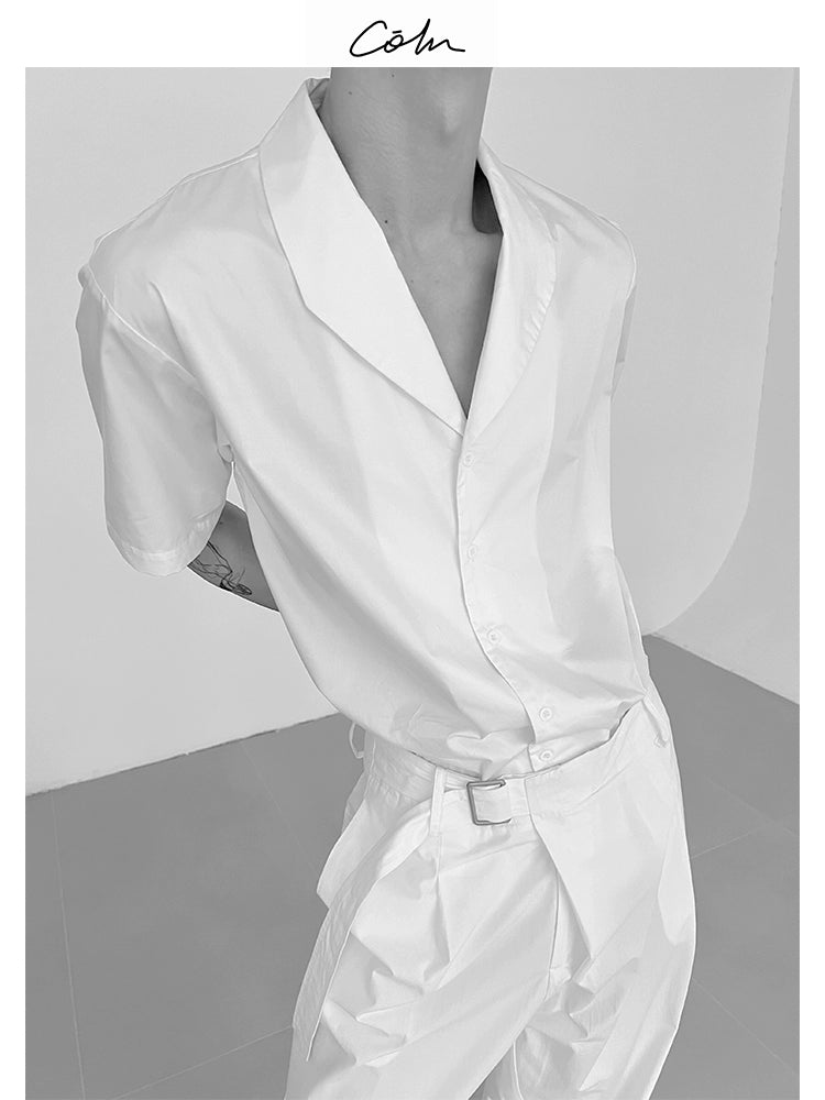 COLN Casual Loose French Shirt