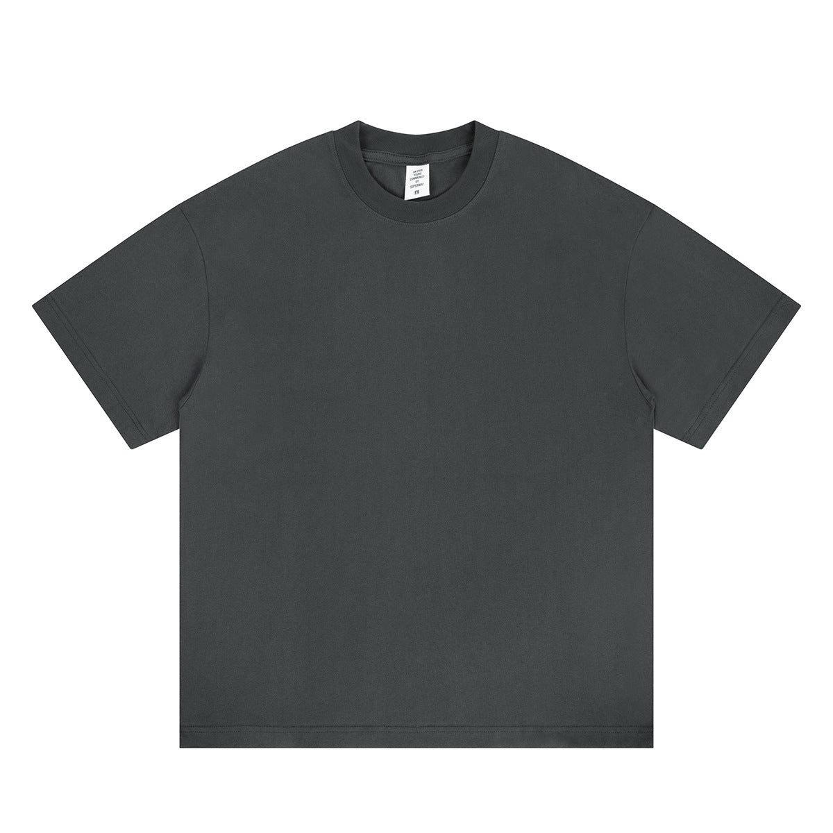 SUPER WAY Loose Crew Neck Versatile Tee